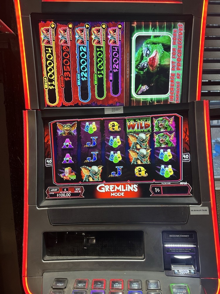 WMS WILLIAMS BB3 SLOT SOFTWARE SET - GREMLINS MODE AND GIZMO MODE