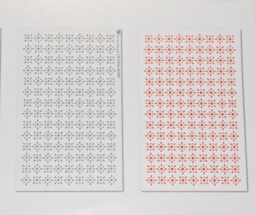 Diamond Press Paisley Stencils Assorted Design Patterns 7 pc Set New Free Ship