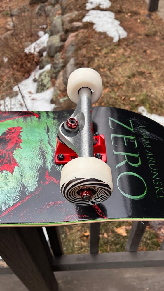 ZERO ADAM ARUNSKI Skateboard Complete PREOWNED