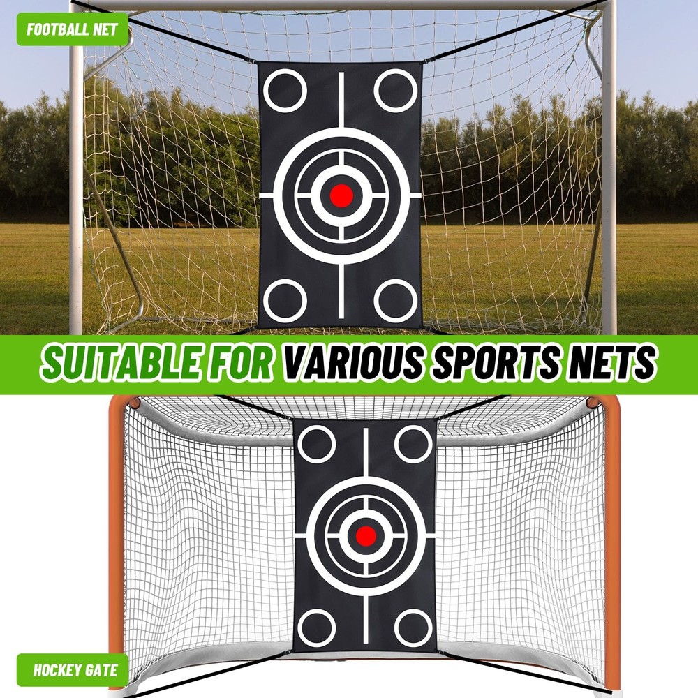 Golf Target Cloth for Net Golf Hitting Net Target with 4 Straps for Practice ...