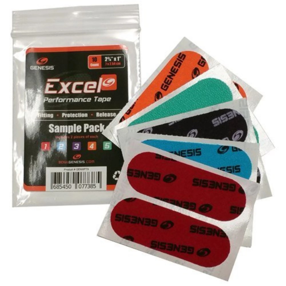 Genesis Excel Performance Finger Tape Sample Pack