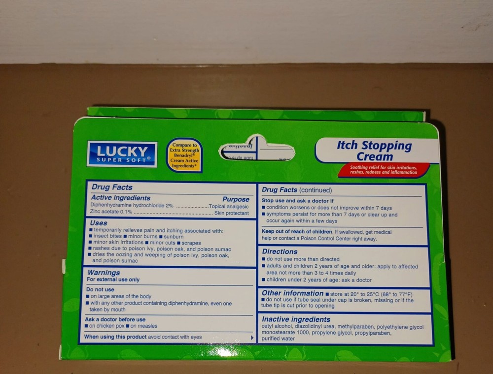Lucky Ich Stopping Cream