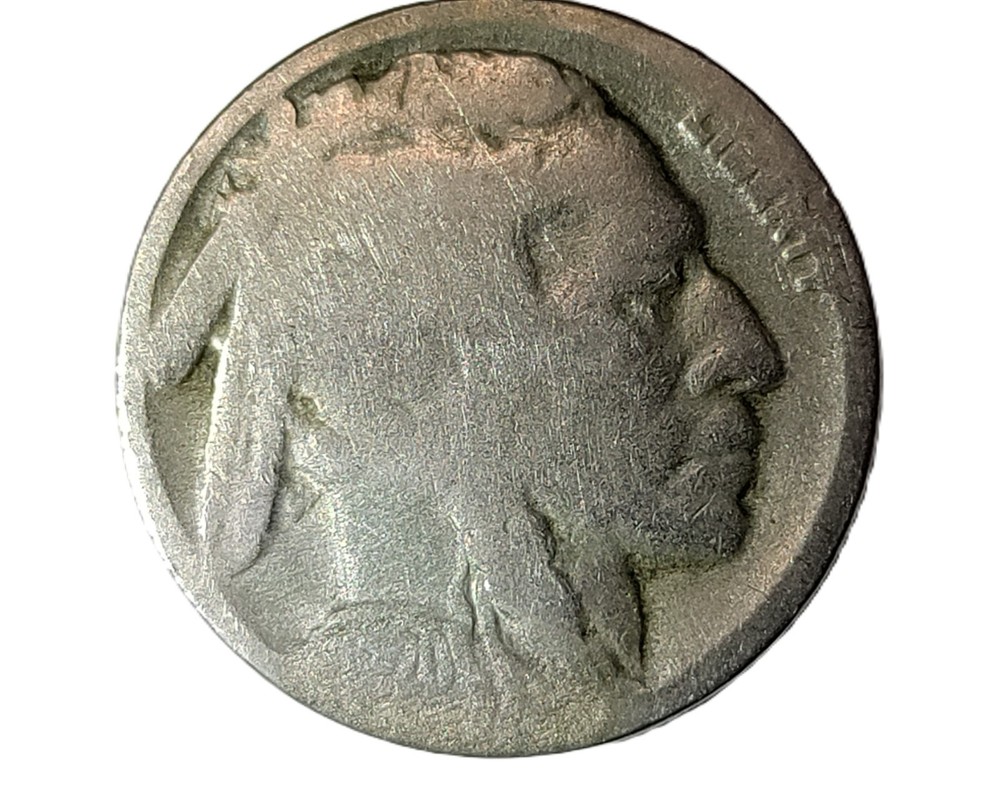 1920S Buffalo Nickel Restored Date