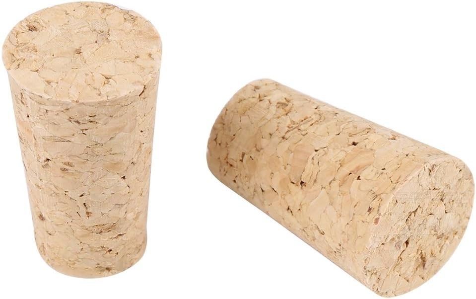 10 Wine Corks - Eco-Friendly Craft Stoppers for Wine & Beer Projects