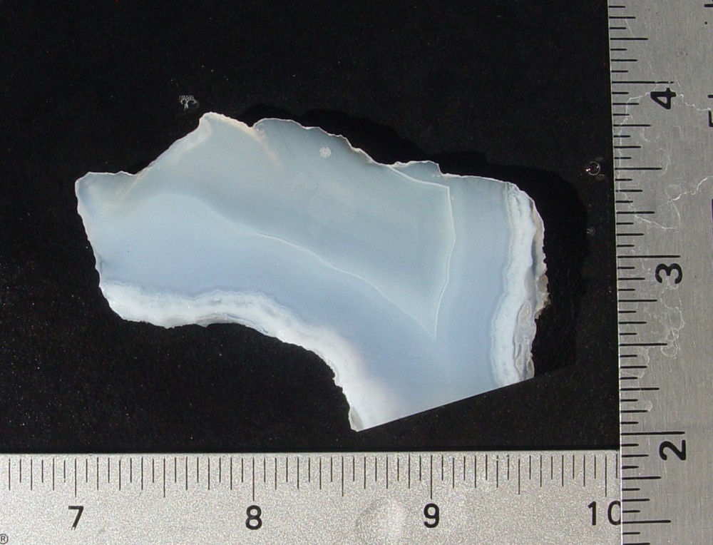 Blue Agate Lapidary Slab T1336