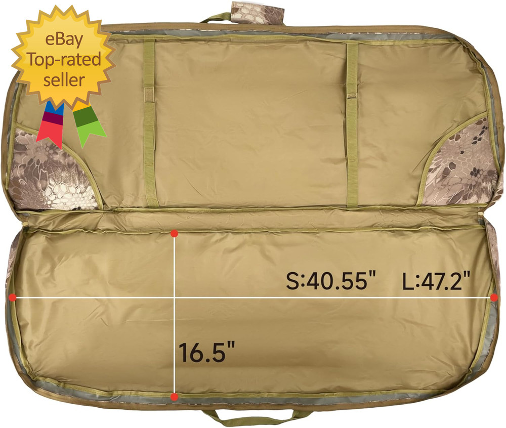 Compound Bow Case Soft Bow Case Compound Bow Carry Bag with Arrow Pocket