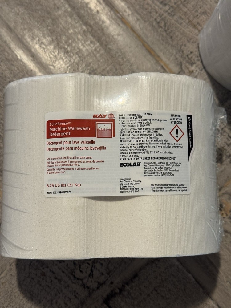 EcoLab SmartPower Dishmachine Detergent (PACK OF 3)