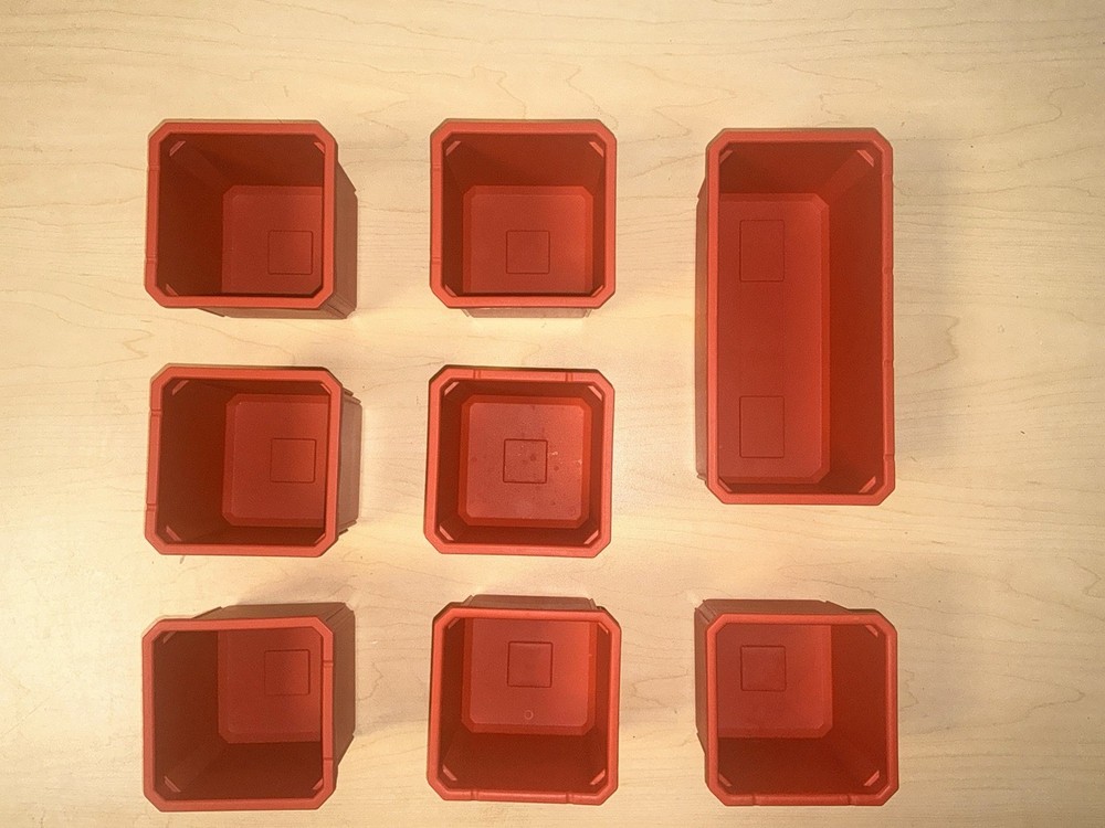 Genuine Bins Milwaukee organizers Packout Boxes