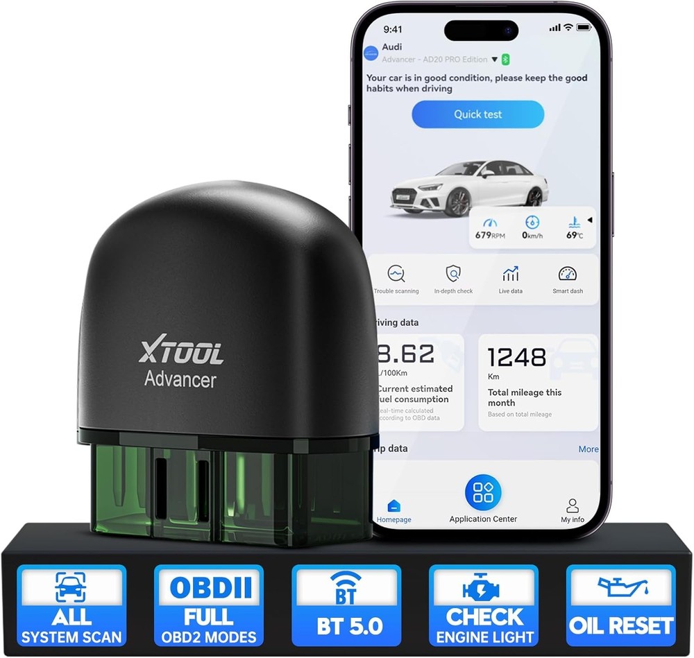 XTOOL AD20 Advancer OBD2 Scanner Diagnostic Tool Code Reader DTC for IOS Android