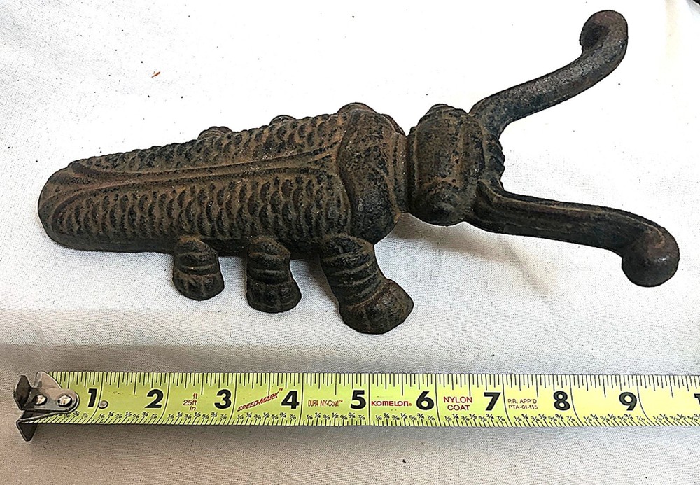 Vintage Cast Iron Boot Jack, 9” length
