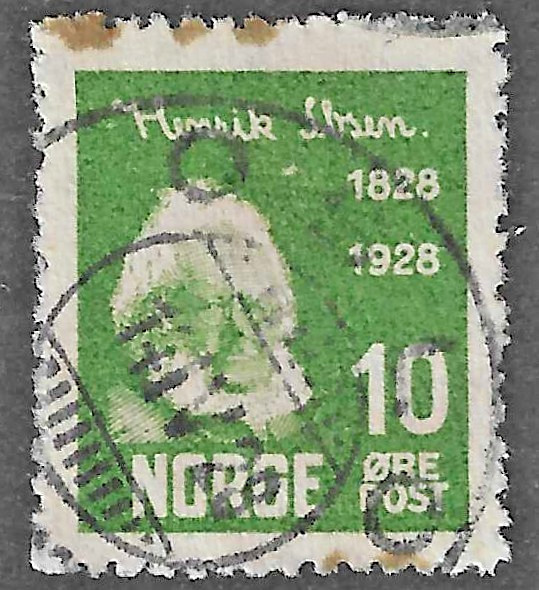 Norway (1928)  - Scott # 132.    Used