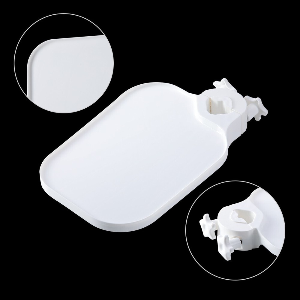 Universal Dental Chair Tray Post Mounted Utility Tray Table Adjustable