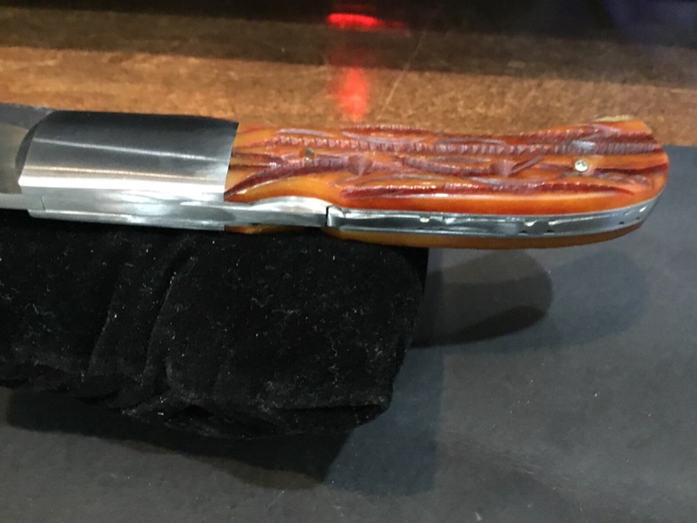 Custom Dave Ricke Lockback like Slipjoint Folder knife