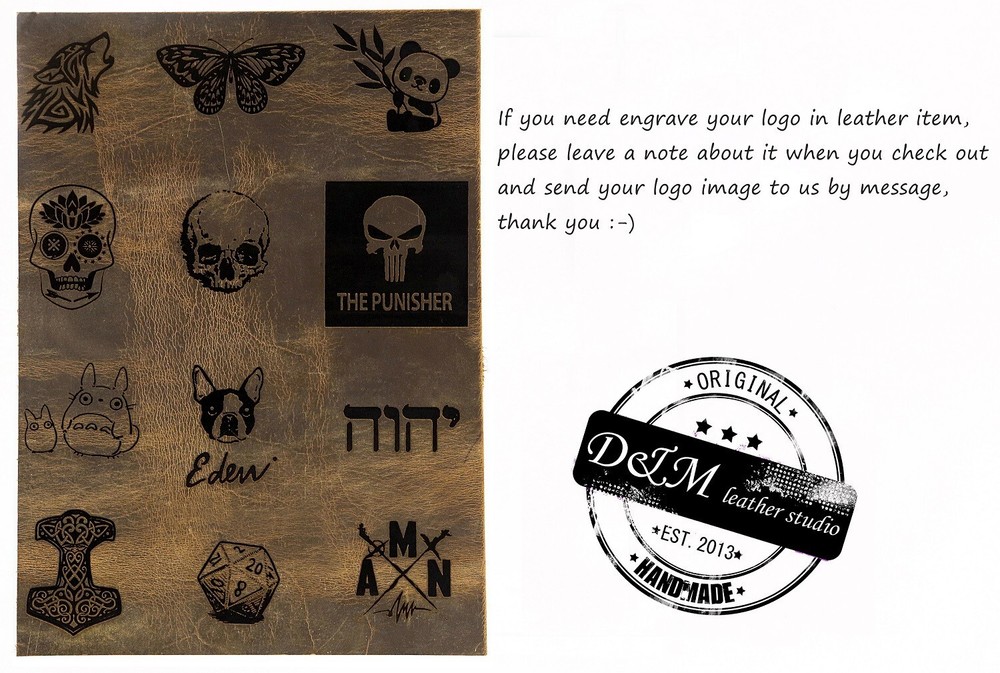 Personalized leather case with 6 dice rustic leather dice storage case