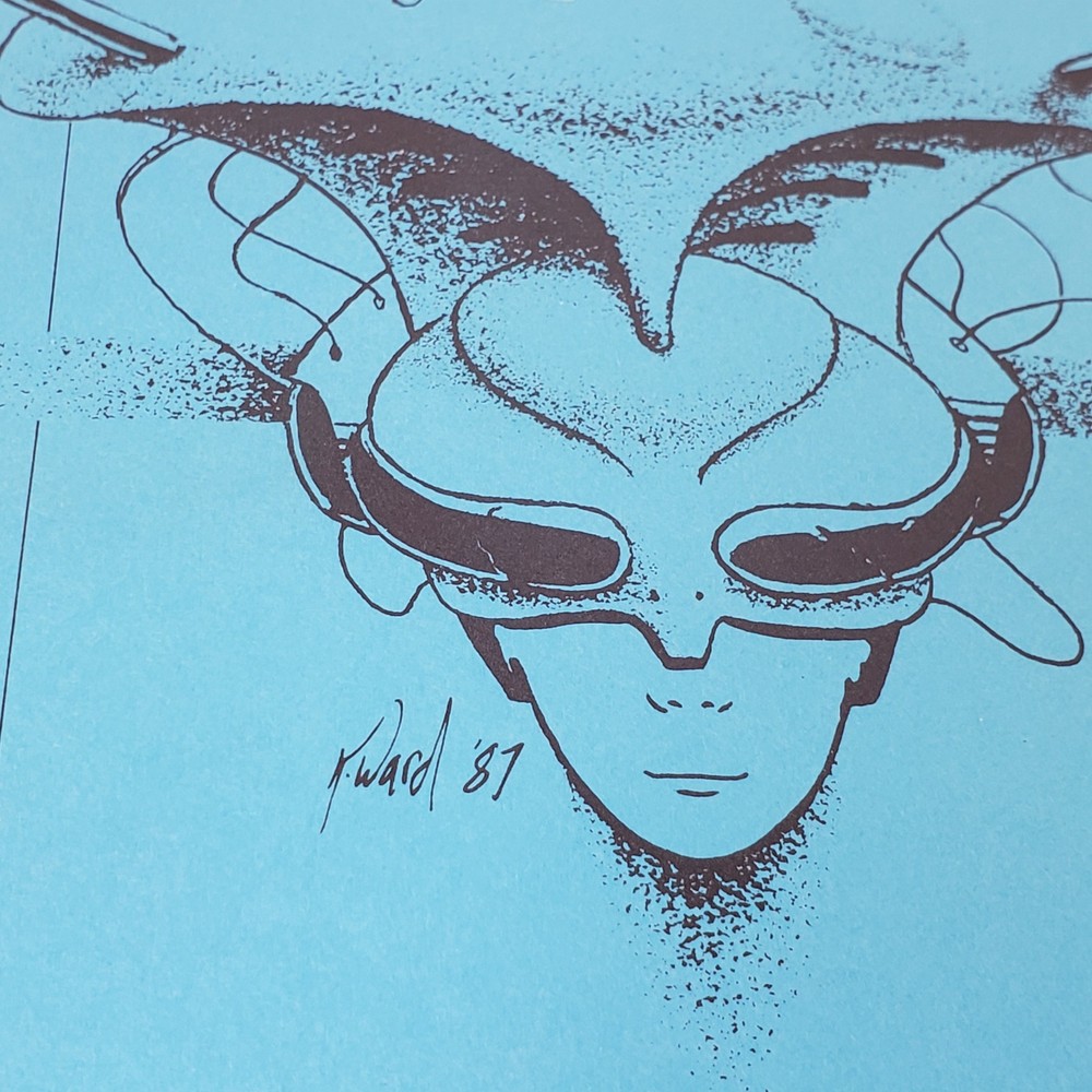 13th Chattacon Science Fiction Convention Program Fantasy Signed Maurine Dorris