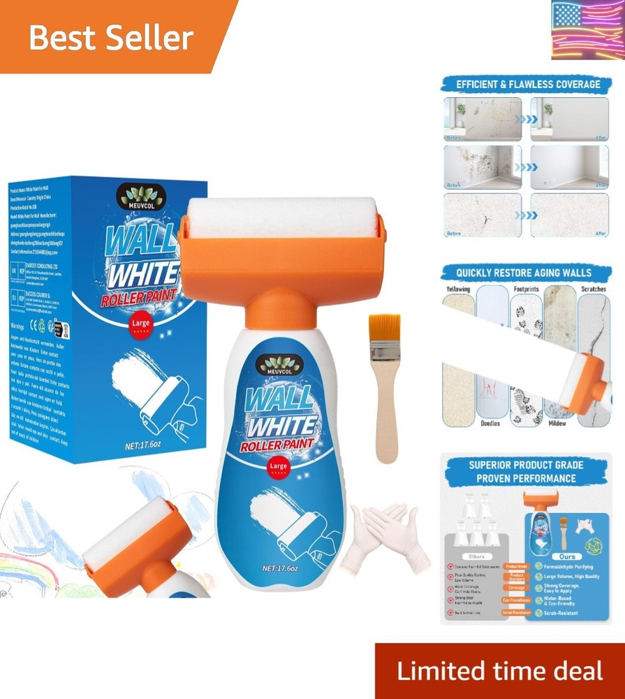 17.6 Floz Wall Touch Up Paint With Roller