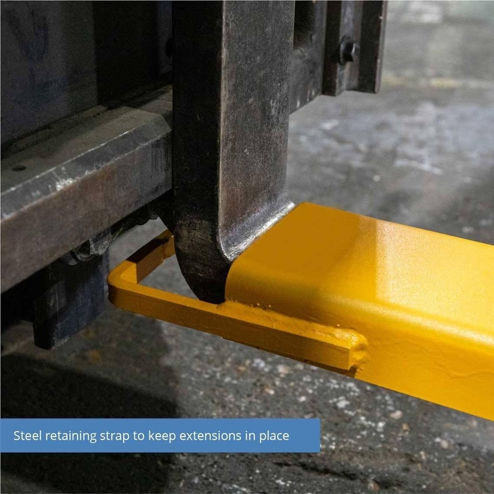 Pallet Forklift Extensions, 72in Pallet Fork Extensions x 5.5in Width, NEW