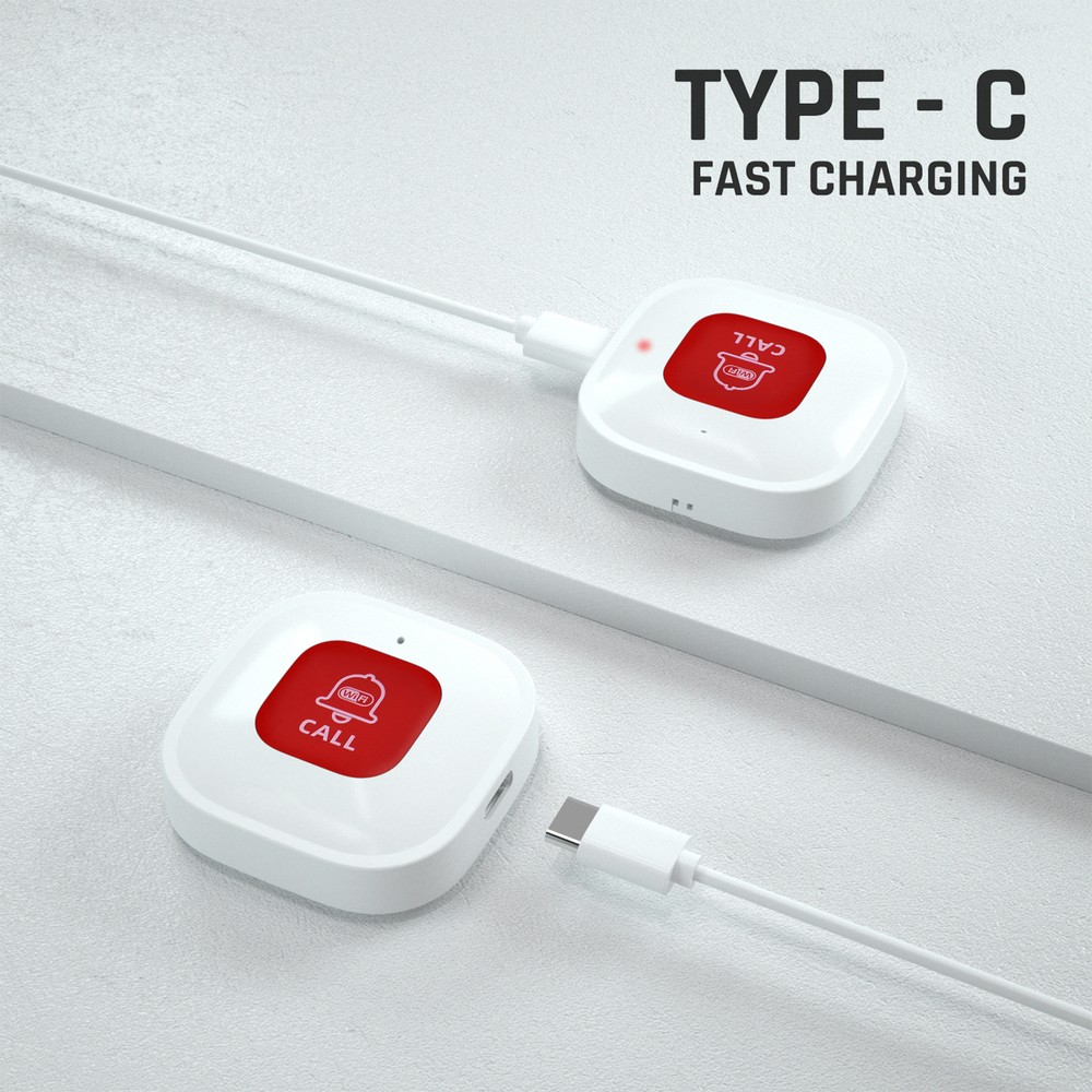 2.4G Portable Call Button Rechargeable S6O6