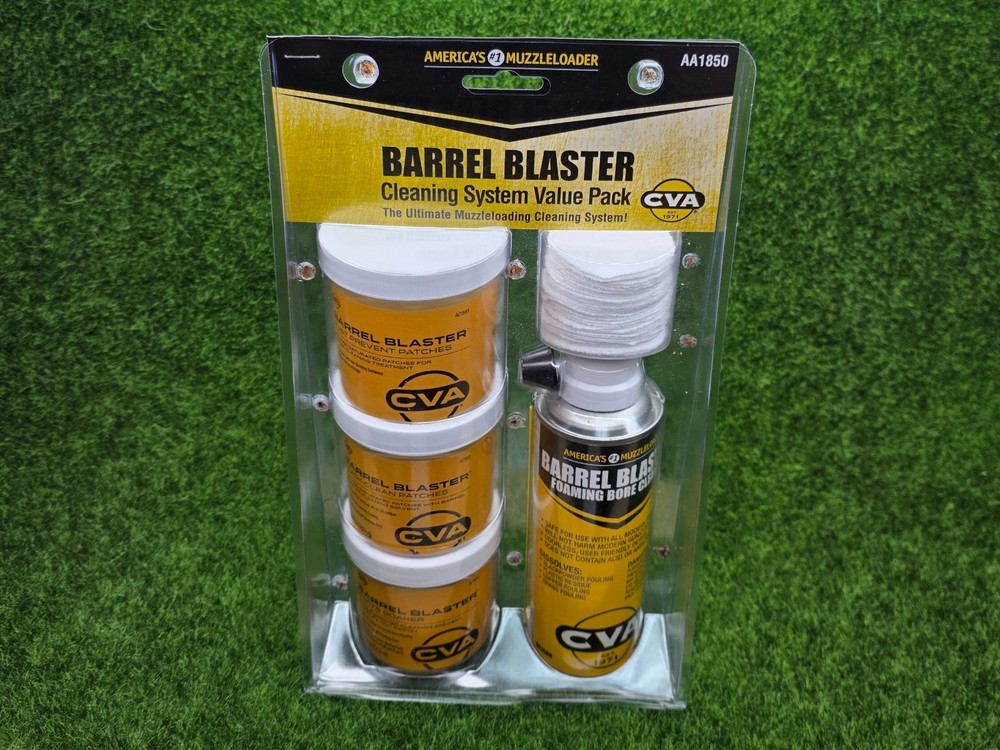 CVA Barrel Blaster Cleaning System Assorted Patches - Value Pack - AA1850