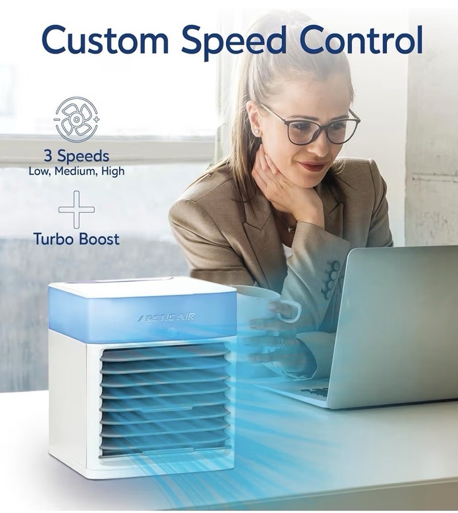 Mini Air Cooler & Humidifier Multi-Function USB Powered