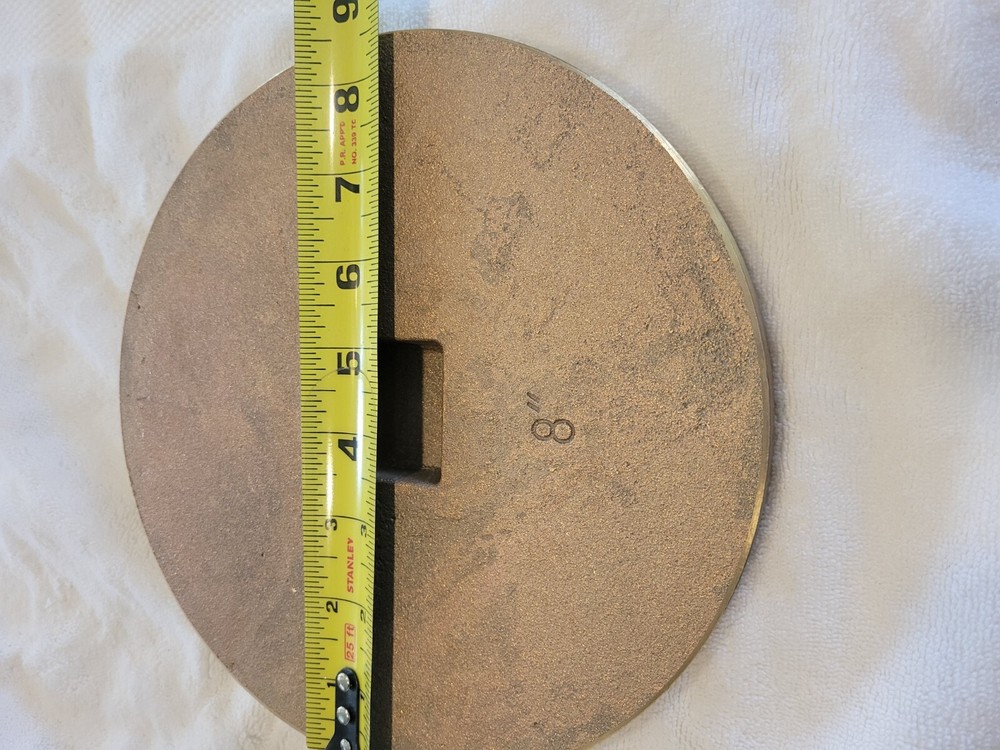 8" Brass Cleanout Plugs