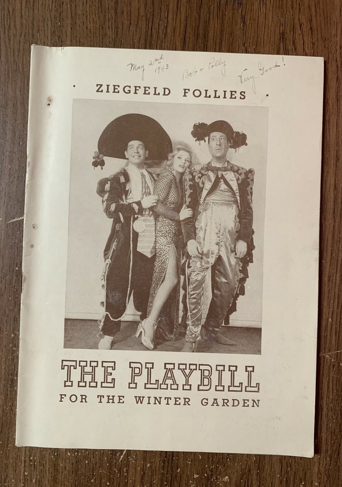 Vintage Playbills & Programs Various Theaters & Shows Each Sold Separately