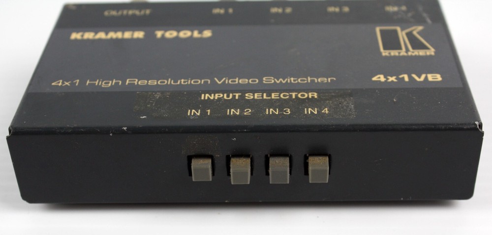 Kramer Tools 4x1 VB 4x1 High Resolution Video Switcher