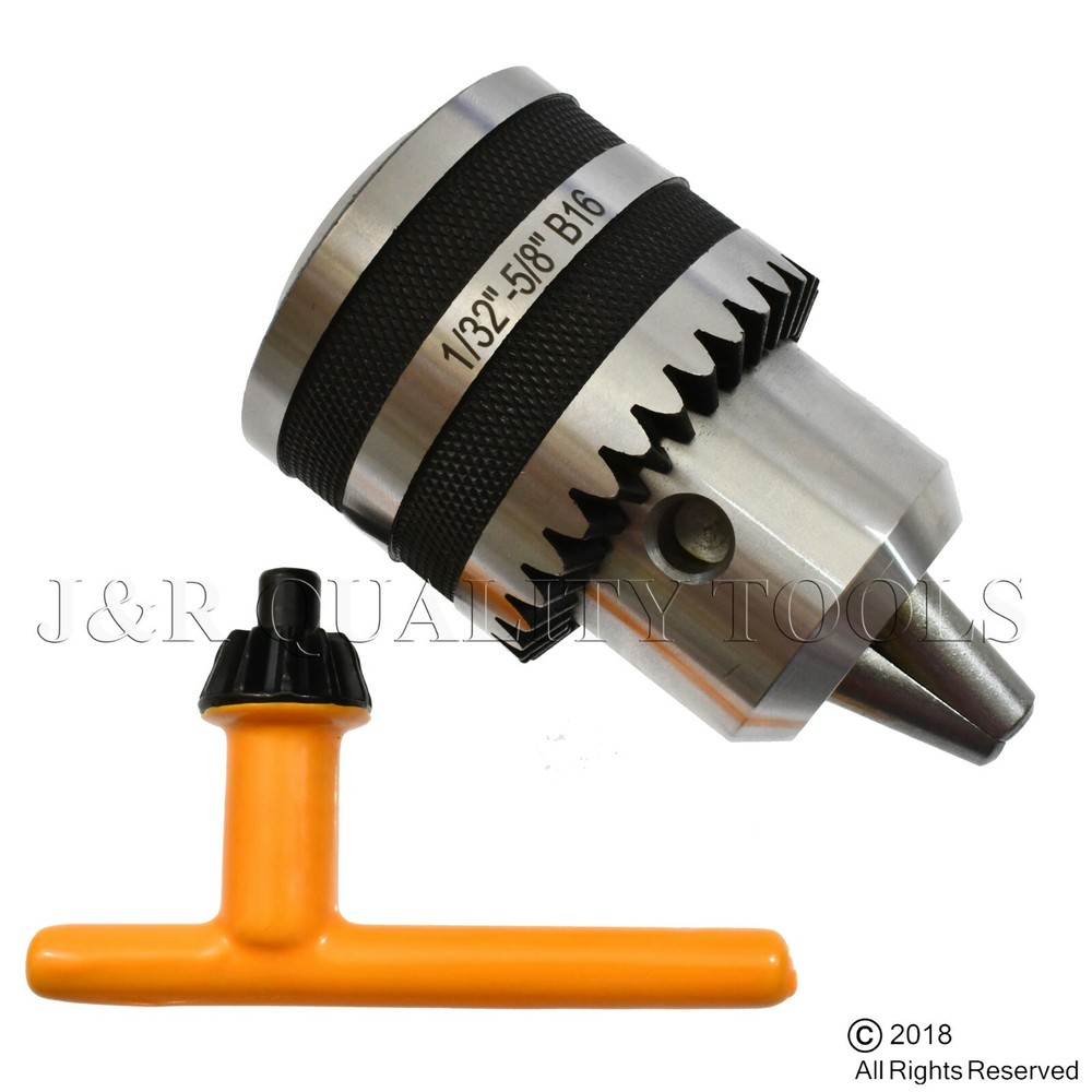 5/8" REPLACEMENT DRILL CHUCK FOR DRILL PRESS B16 B 16 JACOBS TAPER