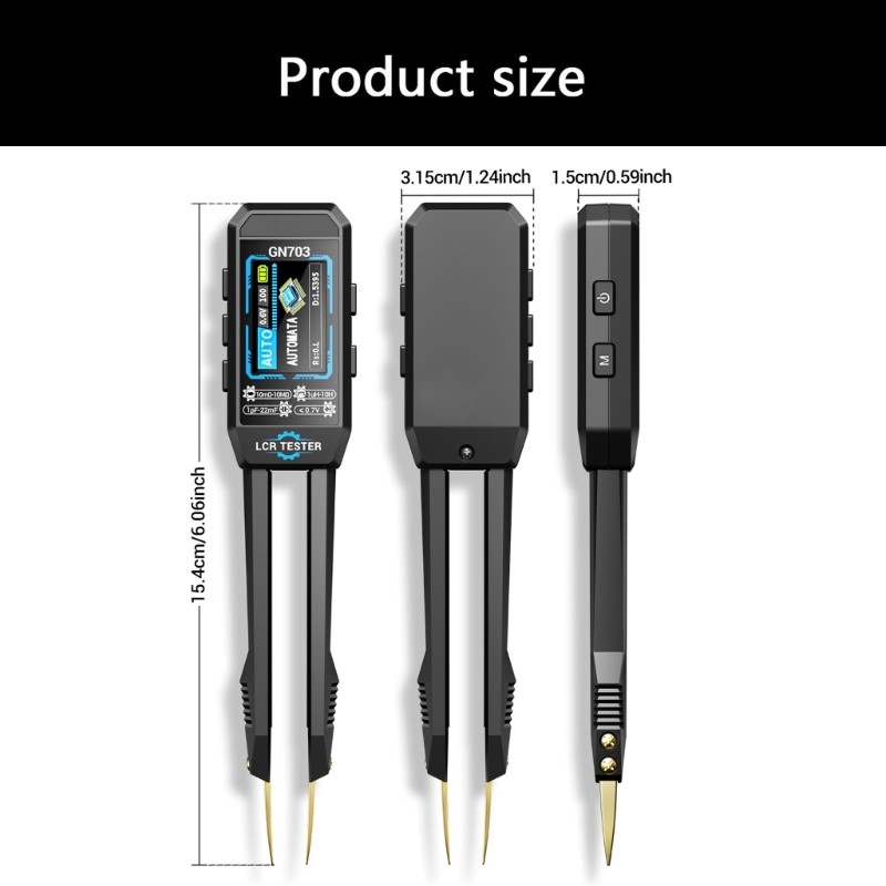 Advanced Tweezer Meter with Multiple Setting & User Friendly Interfaces