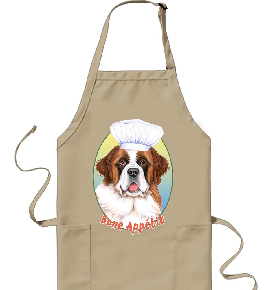 Saint Bernard Cookin' Apron