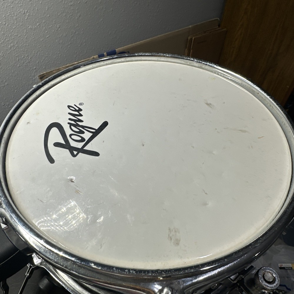 Rogue Lil' Kicker 3-Piece Junior Drum Set Black Pre- Owned