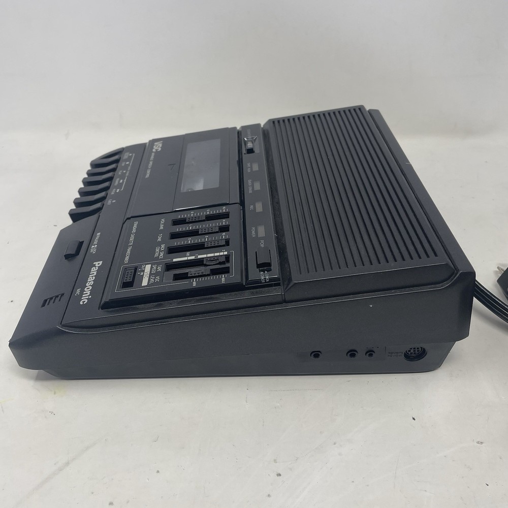 Panasonic RR-830 VSC Variable Speech Control Cassette Transcriber with Pedal