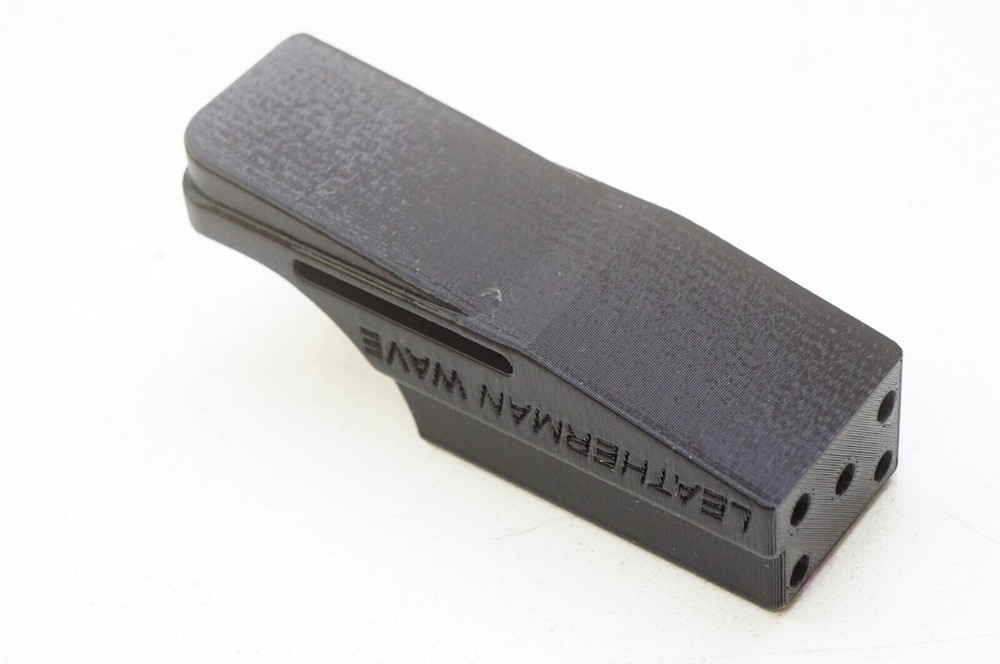 3D Printed Leatherman Wave Belt Holster for 2000's+ Wave Model (thicker)