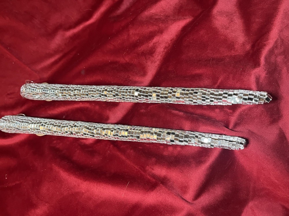 Mirror Ball Icicle Ornament 4 Piece Set