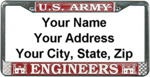 Address Labels - U.S. Army - Engineers