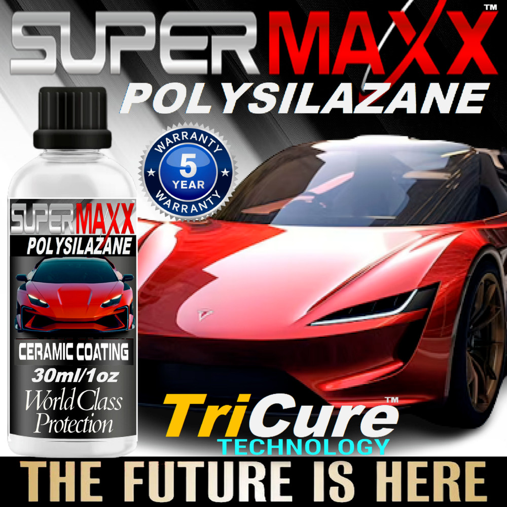 CERAMIC CAR COATING "PRO GRADE POLYSILAZANE TRICURE TECHNOLOGY PROTECTION" - KIT