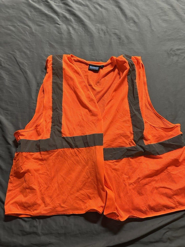 Reflective Material Vest 5xl Orange
