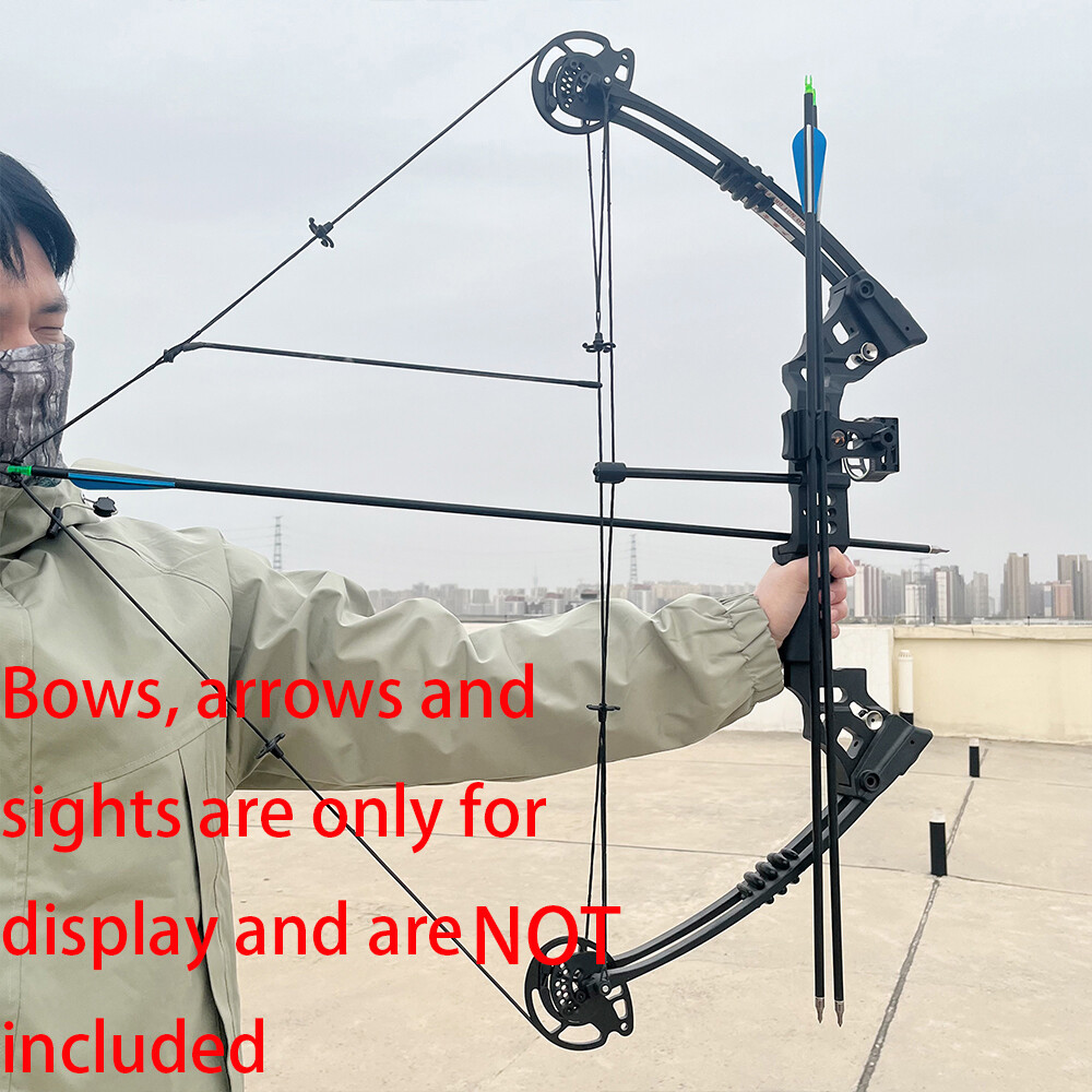 3-Arrow Quiver Portable Quick Release Lightweight Archery Compound Bow Shooting