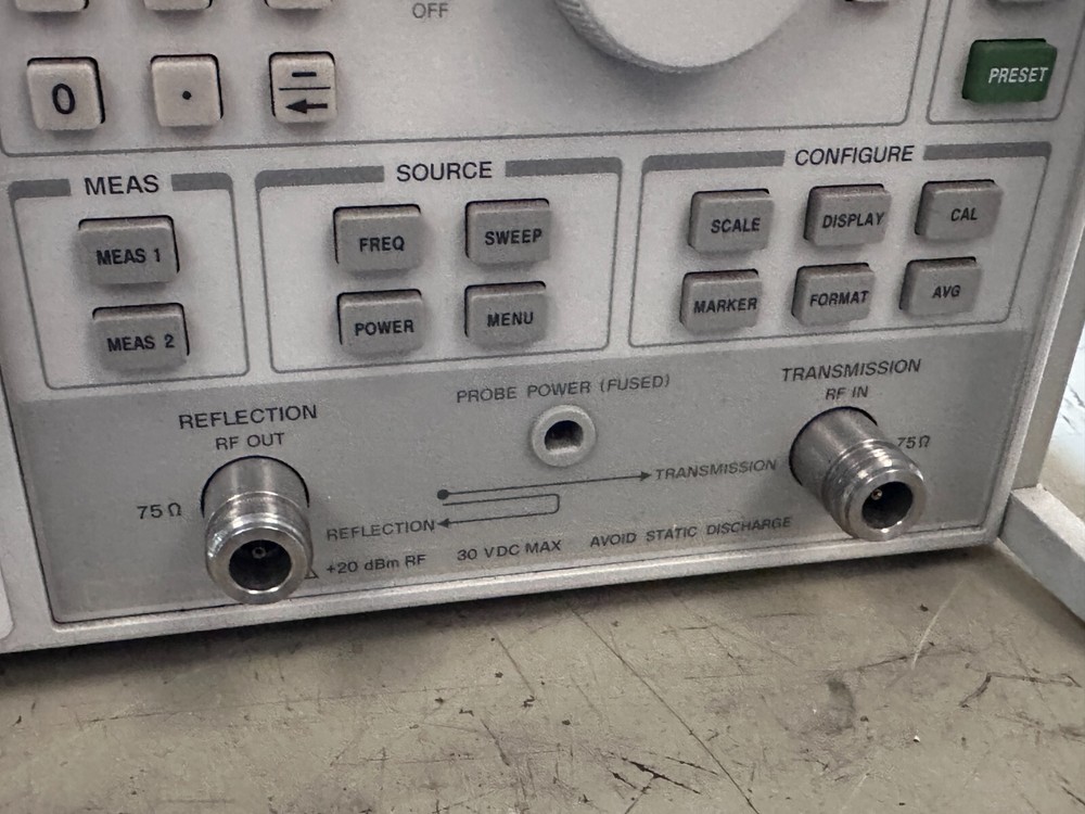 HP 8714ET RF Network Analyzer 300kHz - 3000MHz
