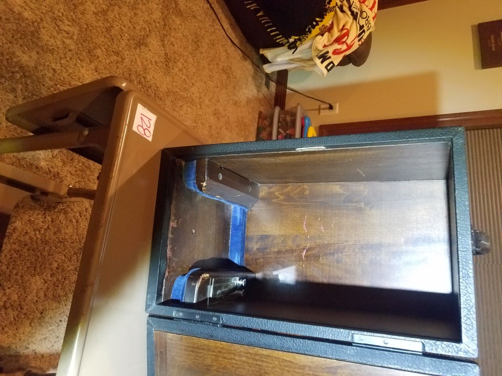 Vintage Spencer Buffalo Binocular Microscope  - Functional-in case-very nice co