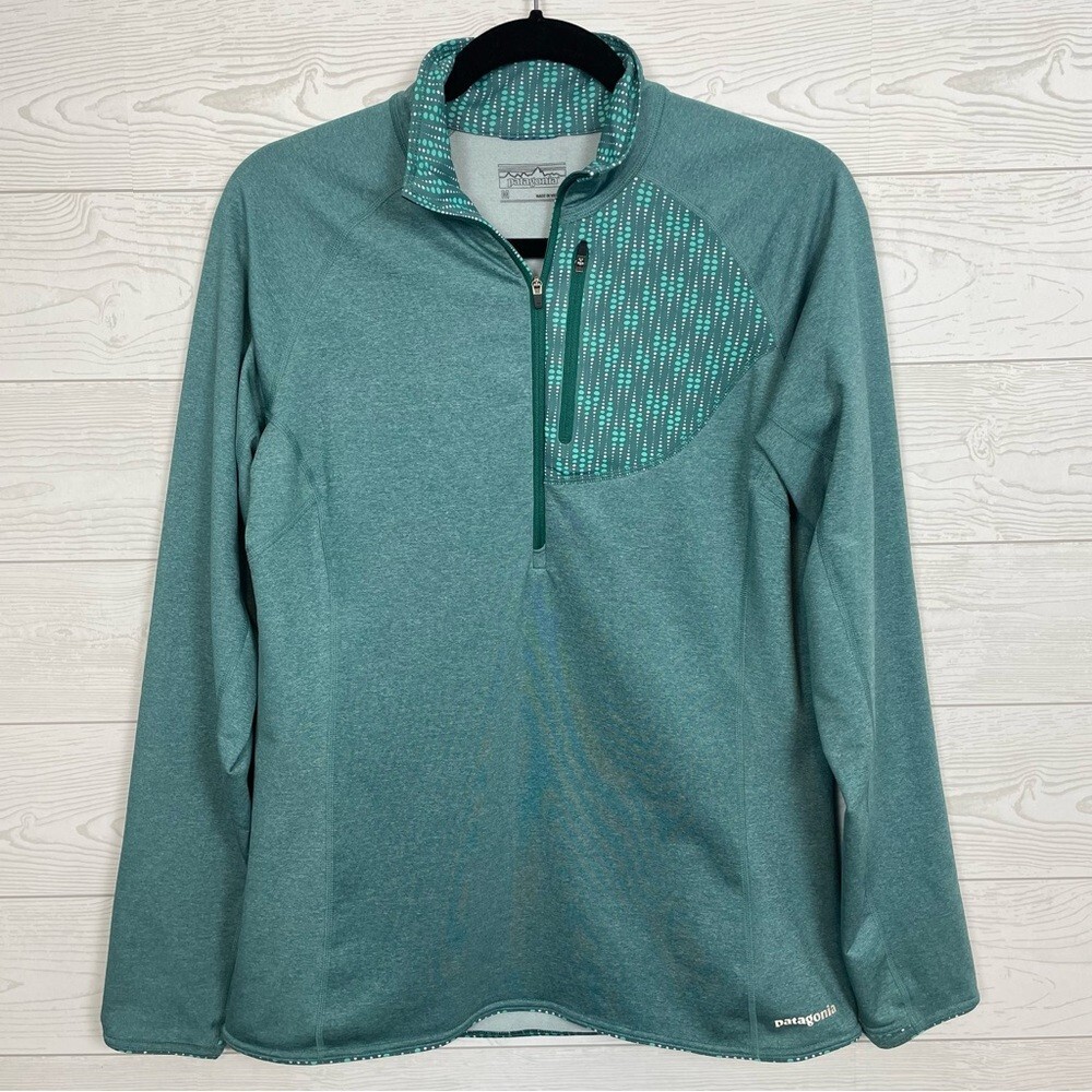 Patagonia Thermal Speedwork Half-Zip Pullover Size Medium