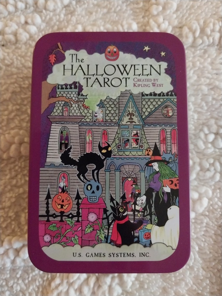 Terror filled Tarot bundle -3 spooky decks with a tarot bag.