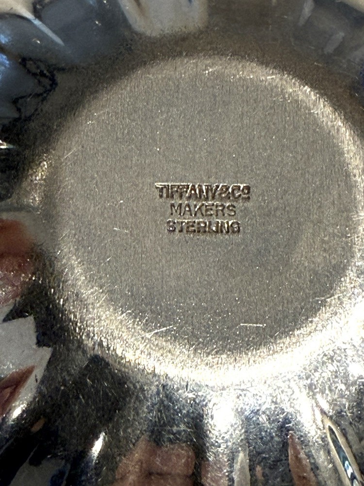 Tiffany & Co. Fluted Sterling Silver Bowl 2 3/4”