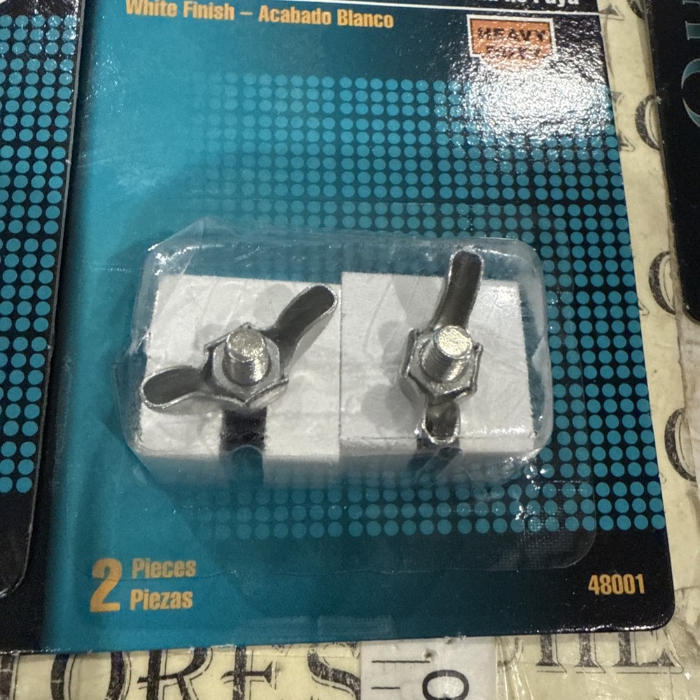 5X 2 PACK New Ultra Hardware Sliding Window Lock- White