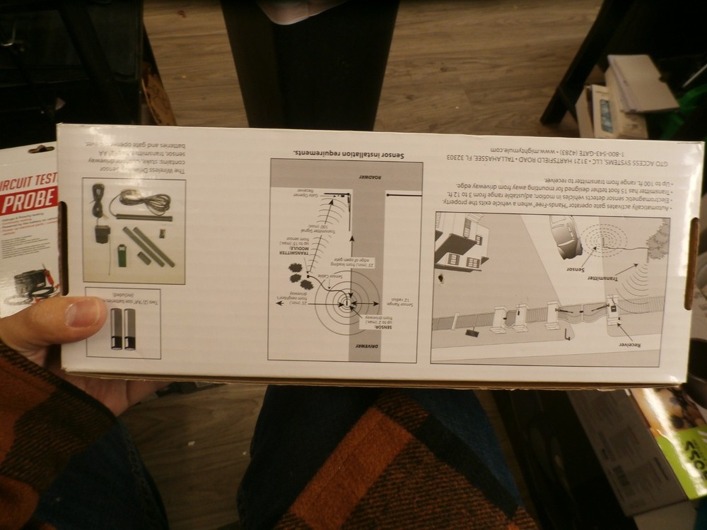 Wireless Driveway Vehicle Sensor For Automatic Gate Operators # SHEB