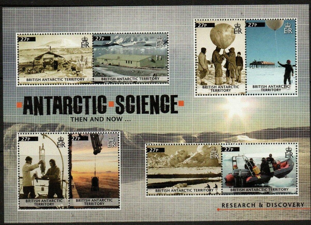 BRITISH ANTARCTIC TERRITORY 2011-SGMS567 ANTARCTIC SCIENCE MNH
