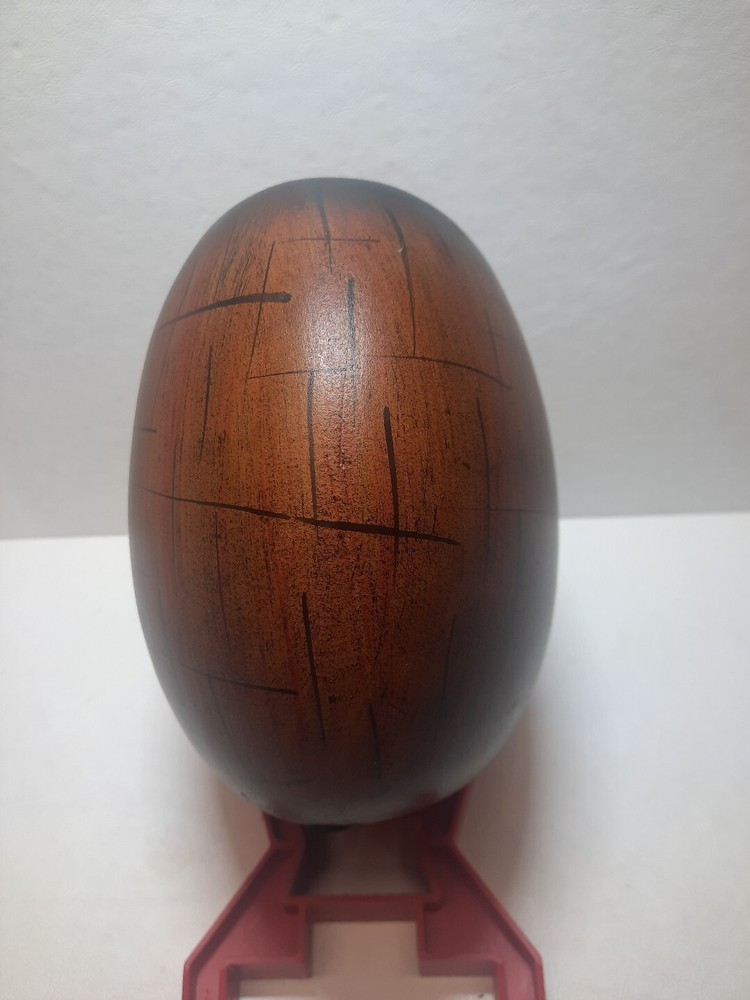 Ceramic Faux Wood Vase