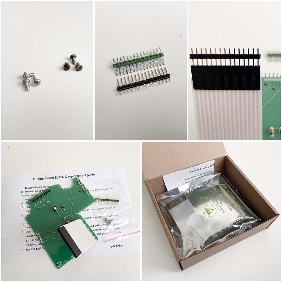 BMW e28 SI Board Dummy Replacement Board, SI delete. BMW e28 e23 e24