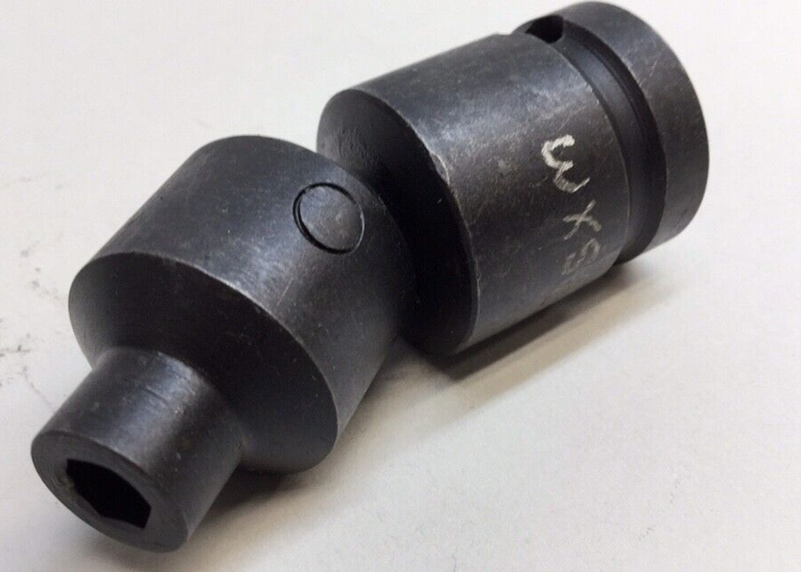 Socket WXSM6225 Flex Impact Socket 1/2 Drive 6mm Metric 6 Point