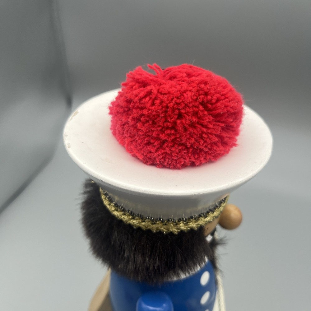 STEINBACH NUTCRACKER GERMAN WOODEN NUTCRACKER CHUBBY SAILOR S1321 Naval Captain